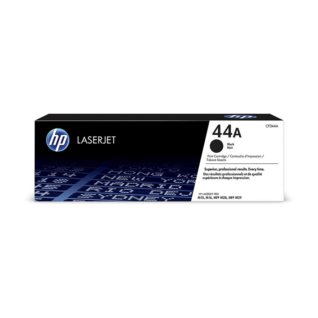 HP 44A Black Original Laserjet Toner Cartridge (CF244A)