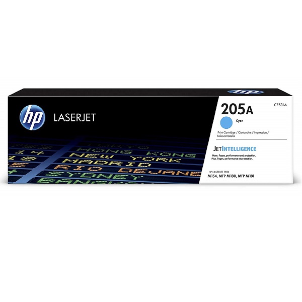 HP 205A Cyan Toner Cartridge (CF531A)