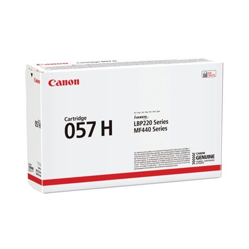 Canon 057H Black Original Toner Cartridge (3010C004AA)