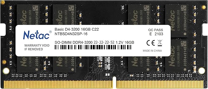 نيتاك ذاكرة رام NB SO DDR4–3200 16G C22