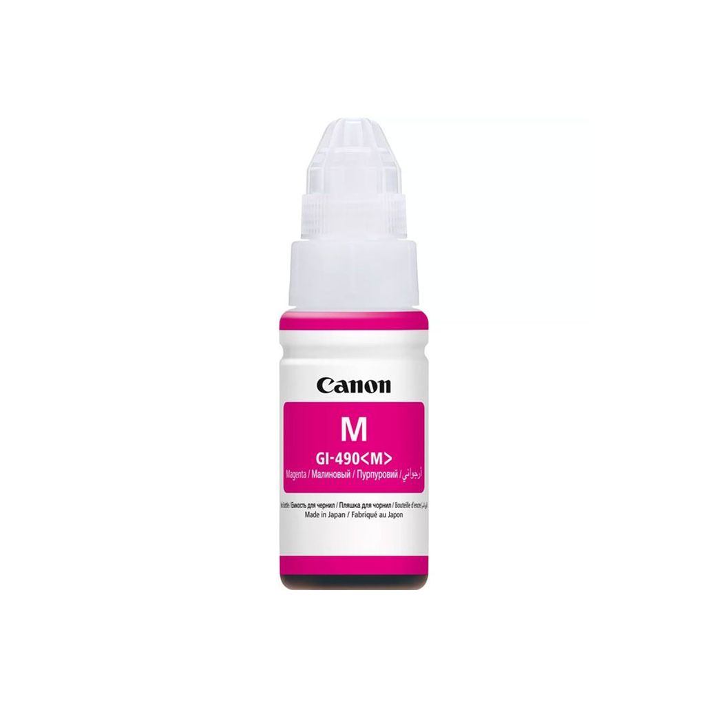 Canon GI-490 Magenta Ink Cartridge (0665C001AB)