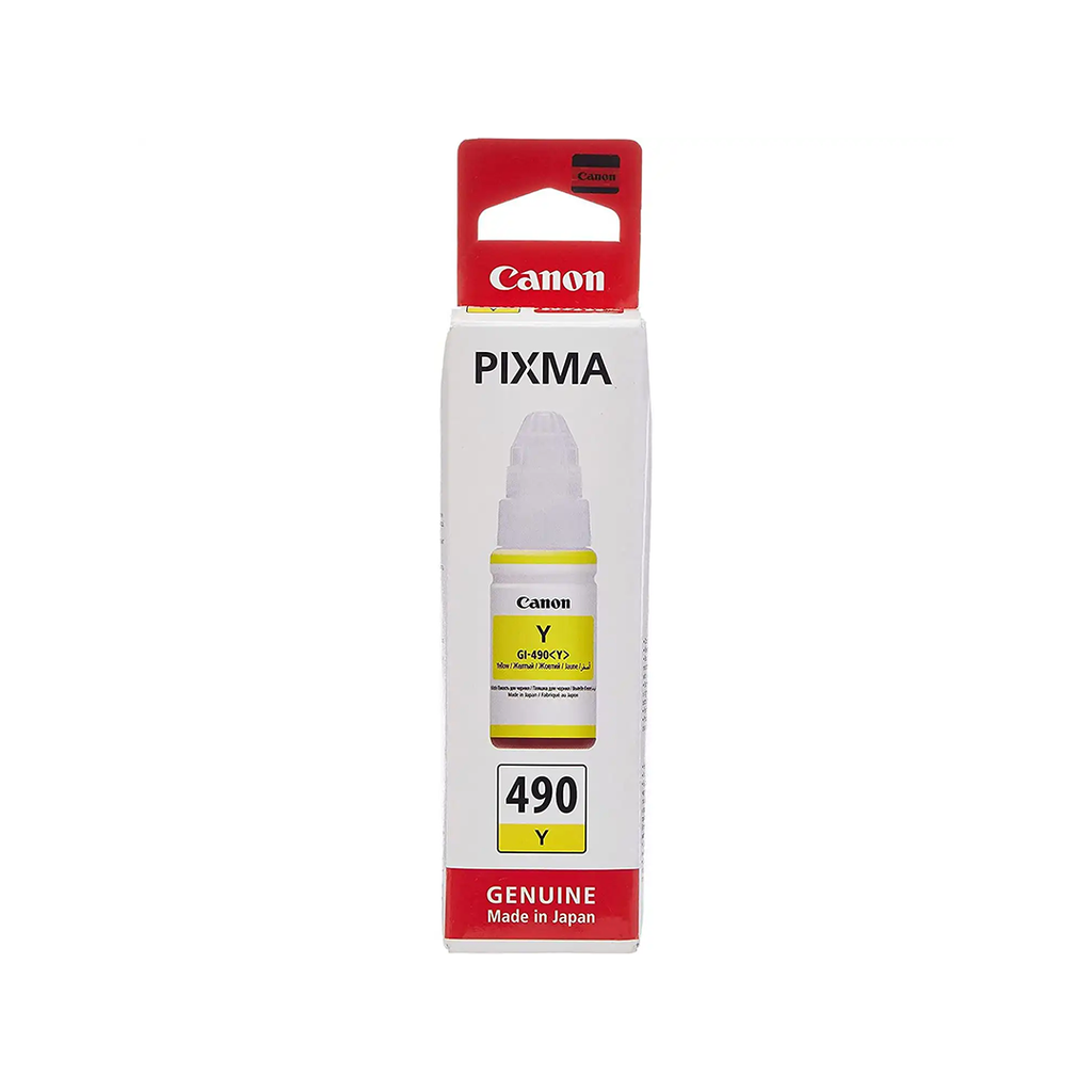 Canon GI-490 Yellow Ink Cartridge (0666C001AB)
