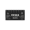 بطارية تيسلا جافة AAA سوداء، عبوة من 24 قطعة LR03، SHR 24P