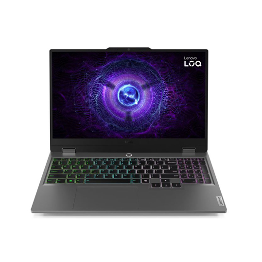 لابتوب قيمنق لينوفو LOQ 15IRX9 معالج كور i7-13650HX، كرت شاشة RTX 3050 6G، ذاكرة 32 جيجابايت، قرص SSD بسعة 1 تيرابايت، نظام التشغيل Windows 11 (83DV01CBAD)